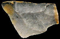 Flake of Campanian flint