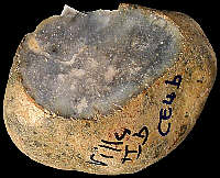 Small flint pebble