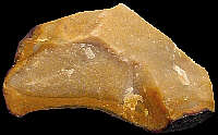 Fragment of brownish flint