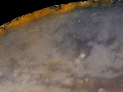 Detail of reworked Senonian CE1a flint