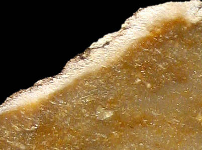 Detail of CN1a flint with cortex