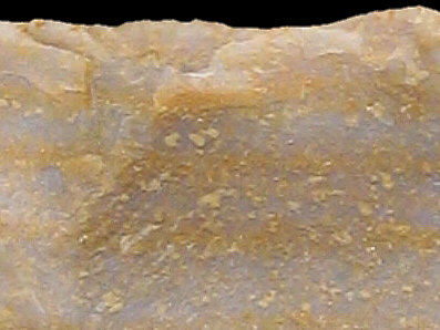 Close-up of laminated flint