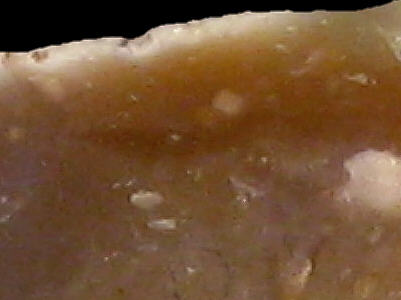 Closeup of tertiary flint